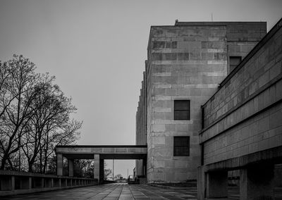 Low angle view of built structures