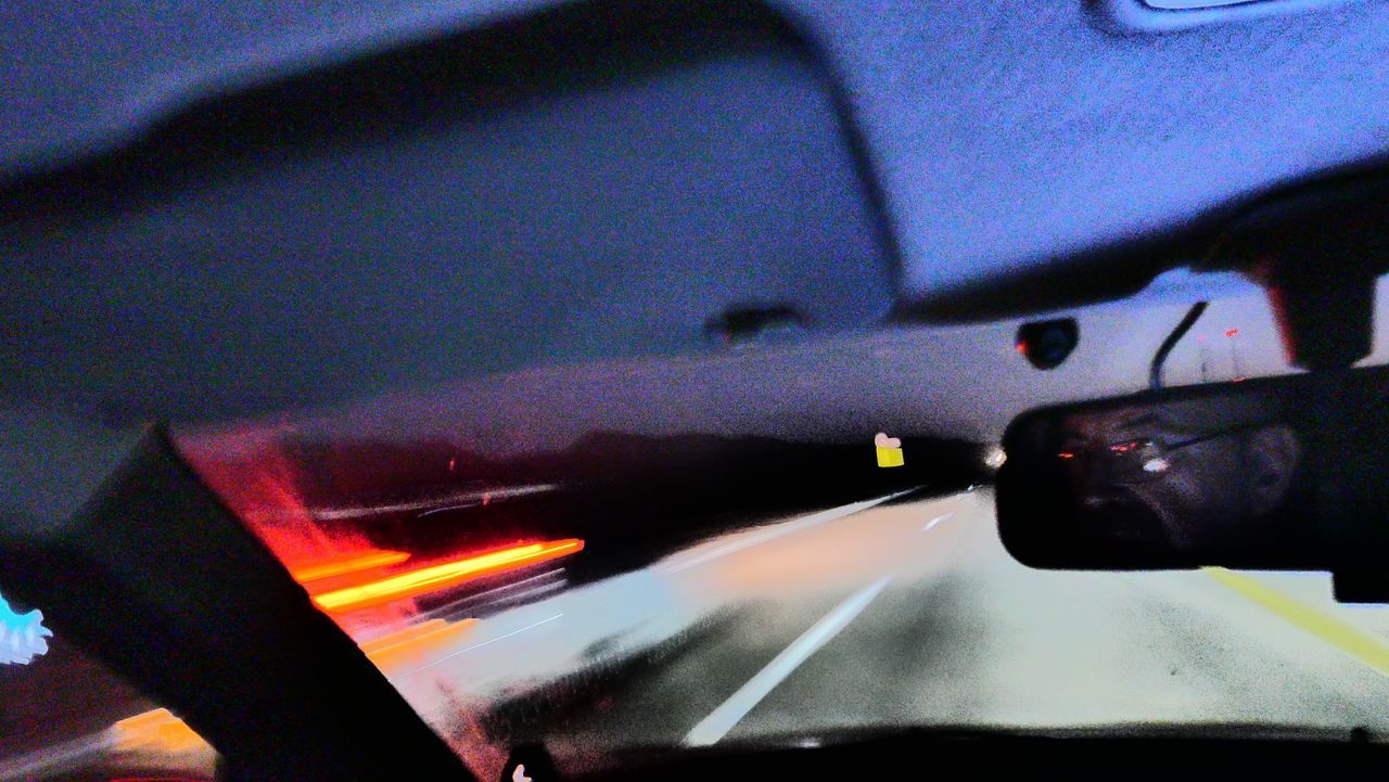 VIEW OF AIRPLANE SEEN THROUGH WINDSHIELD