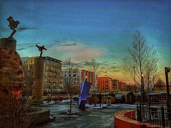 View of buildings against sky