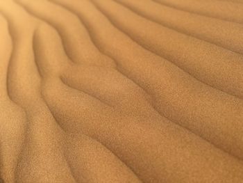 Full frame shot of sand