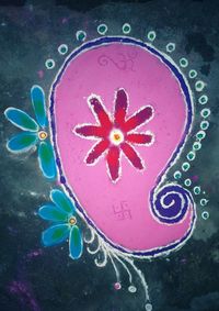 Close-up of red object