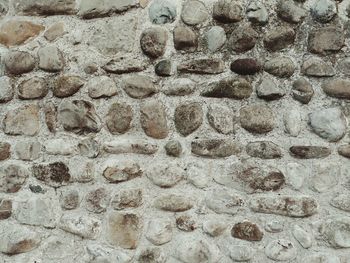 Full frame shot of stone wall