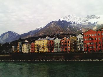 Houses in the sea