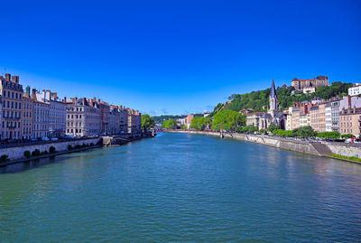 Buildings at waterfront