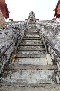 Low angle view of staircase