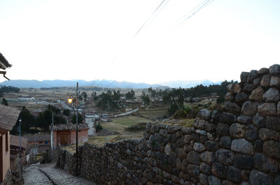 View of built structure against sky