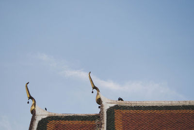 Low angle view of building against sky