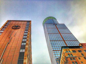 Low angle view of building against sky