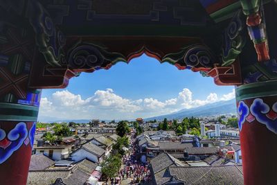 View of cityscape against sky