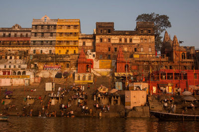 Buildings at waterfront