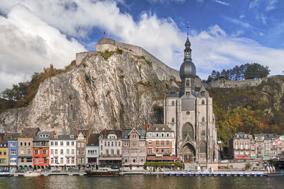 Dinant is a belgian town, located near the meuse river.