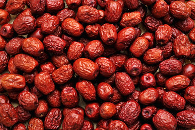 Full frame shot of dried berries