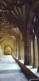 Corridor of building