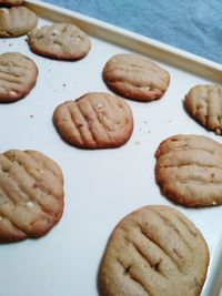 Close-up of cookies