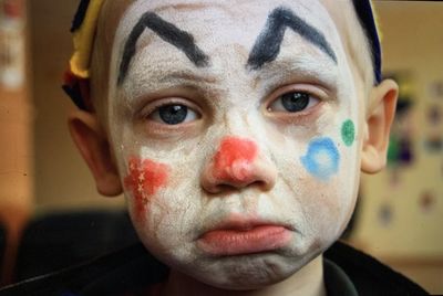 Sad little clown