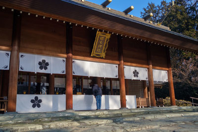 Interior of temple