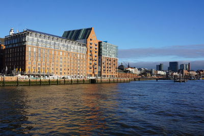 Buildings at waterfront