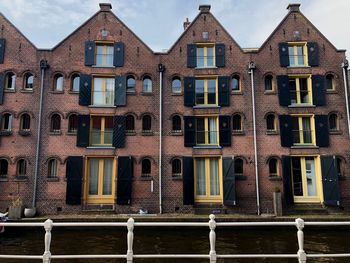 Residential buildings against sky
