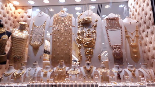 Close-up of objects for sale in store