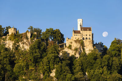 Low angle view of historical building against sky