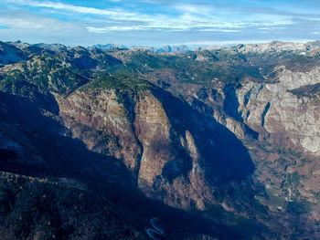 Panoramic view of landscape against sky