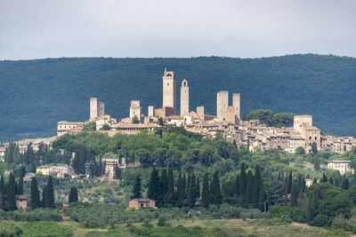 Buildings in city