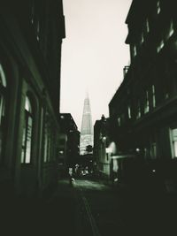 View of buildings in city