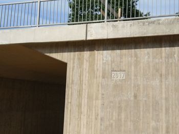 Close-up of text on wood