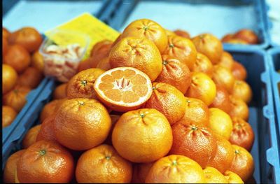 Close-up of food in market