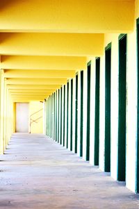 Corridor of building