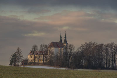 View of church against sky