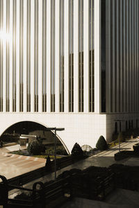 Modern building in city