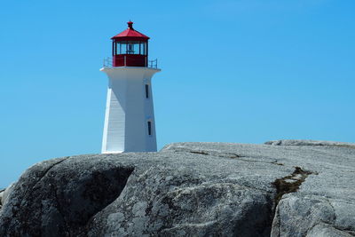 Peggy's cove nova scotia canada, sunny, no people, tourist site, ocean, spring, beautiful.