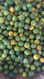 Full frame shot of fruits for sale at market stall