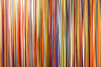 Full frame of colorful fabric