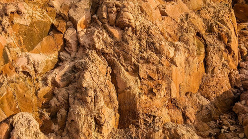 Full frame shot of rock formation