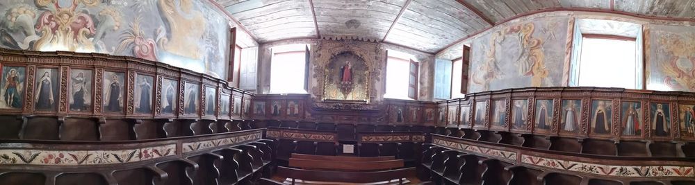 Interior of old cathedral