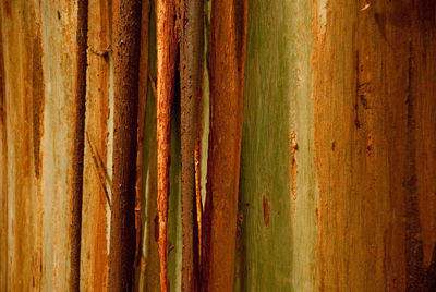 Full frame shot of wood