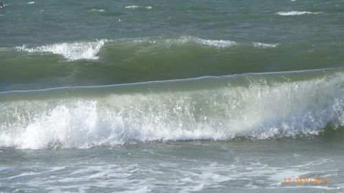 Scenic view of sea