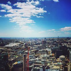 Aerial view of cityscape