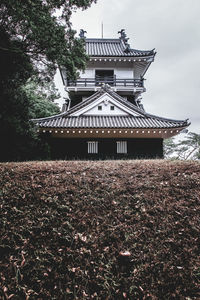Low angle view of built structure