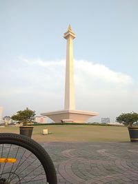 Low angle view of monument