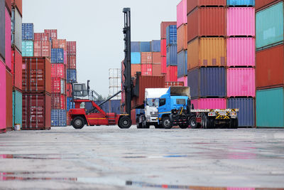 Full frame shot of commercial dock