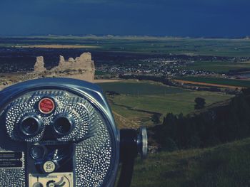 Cropped image of grassy landscape 