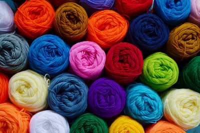 Full frame shot of multi colored candies for sale