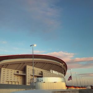 Low angle view of building against sky