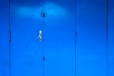 Full frame shot of closed door