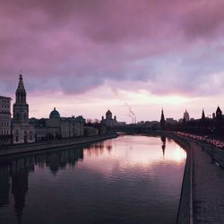 View of city at waterfront