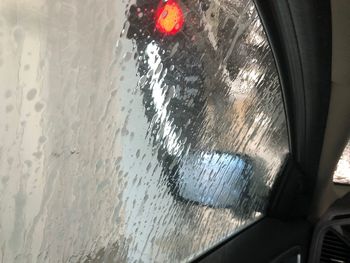 Raindrops on glass window