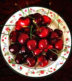 Close-up of fruits in bowl